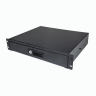 19" 1U Lockable Rack Drawer – 200 mm Deep