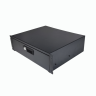 19" 3U Lockable Rack Drawer – 200 mm Deep