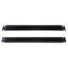 19" 1U Brush Cable Management Bar