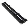 19" 2U 48 Port Cat5e Patch Panel