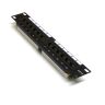 10" 1U 12 Port Cat6 Patch Panel