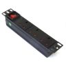10" 1U 3-Way UK Horizontal PDU – Bracket Entry