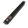 19" 1U 4-Way UK Horizontal PDU