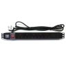 19" 1U 5-Way UK Horizontal PDU