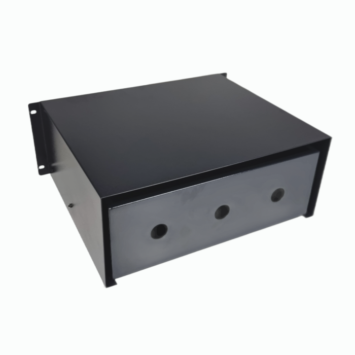 19" 4U Lockable Rack Drawer – 370 mm Deep