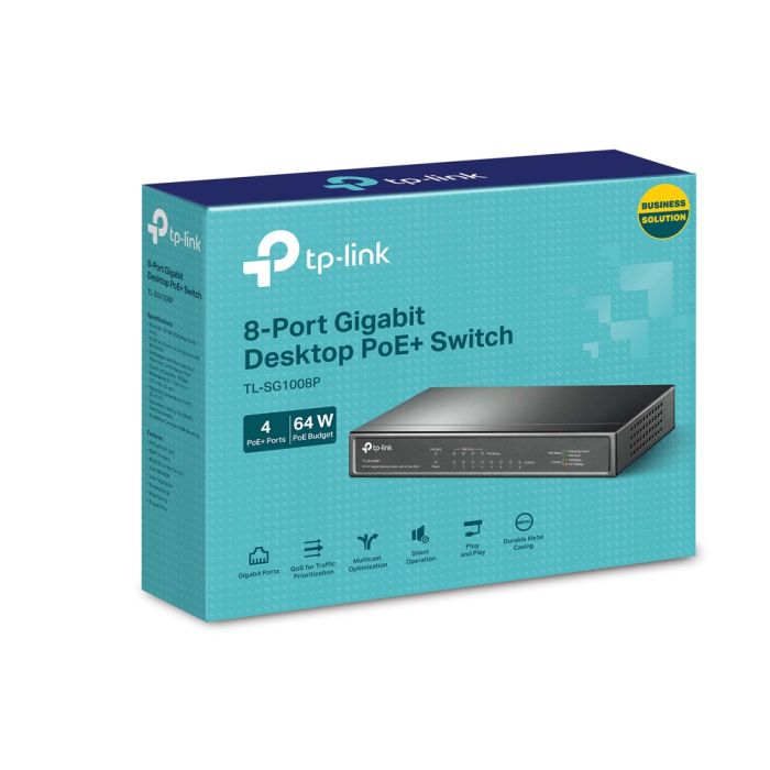 TP-Link TL-SG1008P 8-Port Gigabit PoE+ Switch