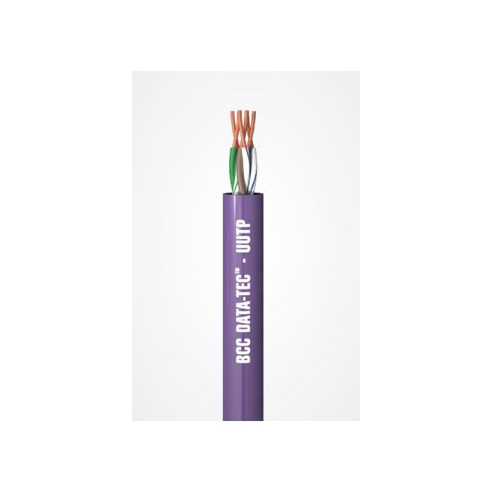 Cat5e U/UTP LSZH Installation Cable – Violet – 305m