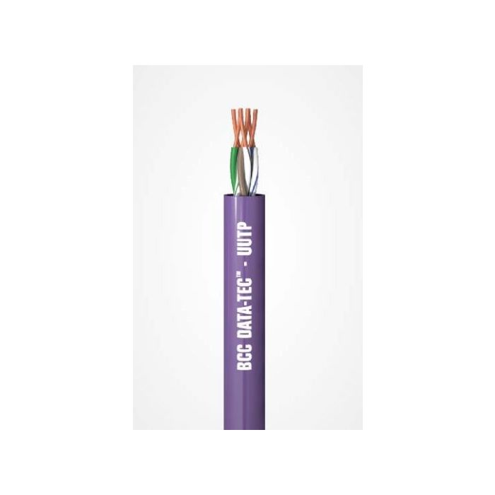Cat6 U/UTP LSZH Installation Cable – Violet – 305m