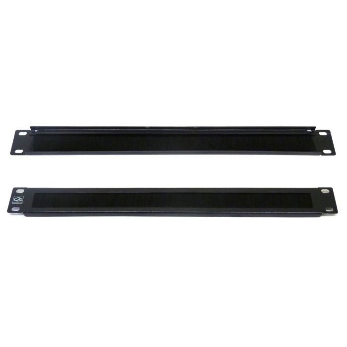 19" 1U Brush Cable Management Bar