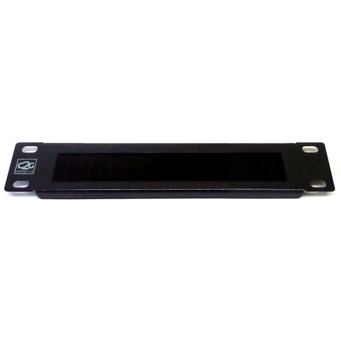 10" 1U Brush Cable Management Bar