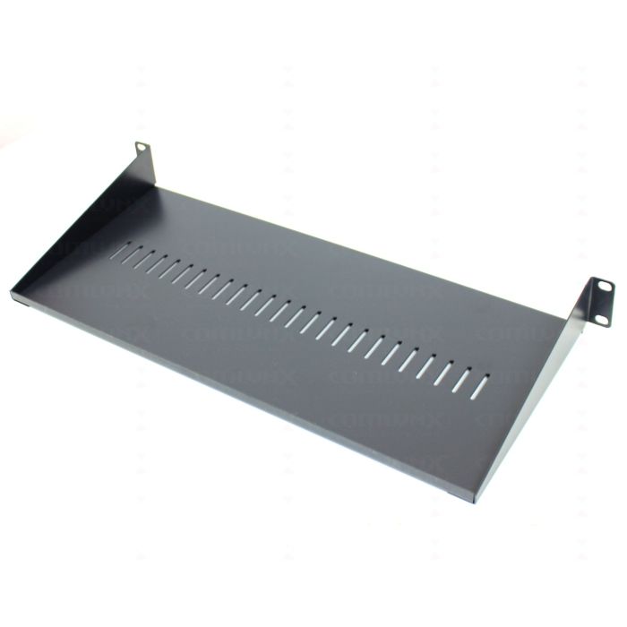 19" 200mm Universal Front-Mount Shelf
