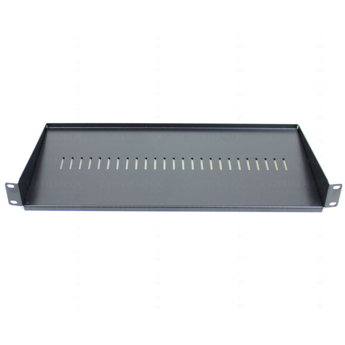 19" 200mm Universal Front-Mount Shelf
