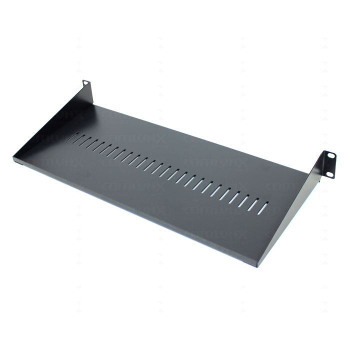 19" 200mm Universal Front-Mount Shelf