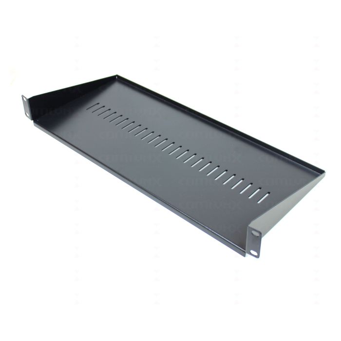 19" 200mm Universal Front-Mount Shelf