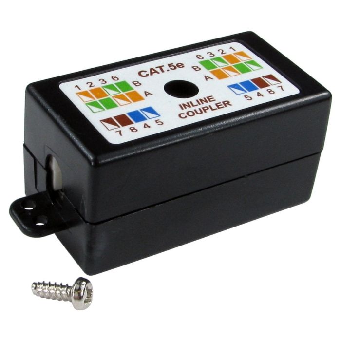Cat5e IDC Inline Punchdown Coupler