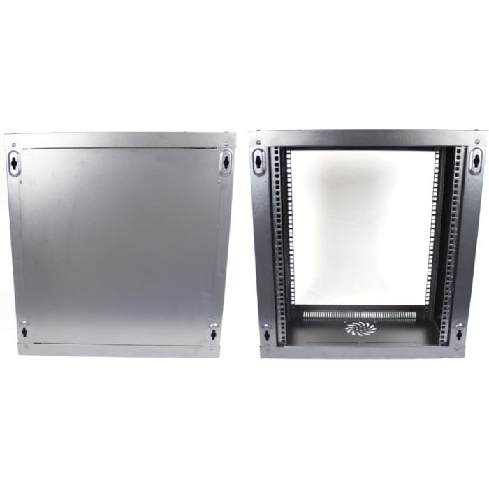 4U 450mm Deep 19" P Series Data Cabinet - Black - Ready Assembled