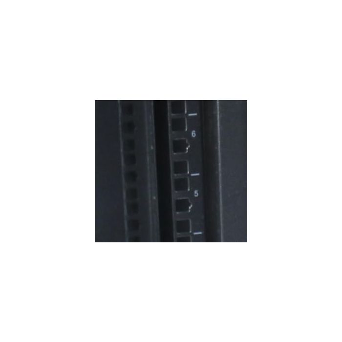 9U 450mm Deep 19" P Series Data Cabinet - Black - Flat Packed