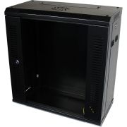 9U 300mm Deep 19" P Series Data Cabinet - Black - Ready Assembled