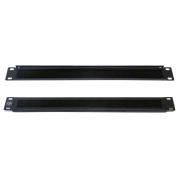 19" 1U Brush Cable Management Bar