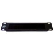 10" 1U Brush Cable Management Bar