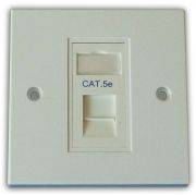 Cat5e 1-Way Data Outlet Kit