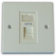 Cat6 1-Way Data Outlet Kit