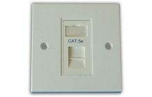 Cat5e 1-Way Data Outlet Kit