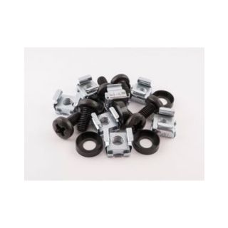 M6 Standard Rack Fixing Pack – Black – 10 Sets