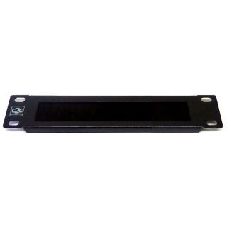 10" 1U Brush Cable Management Bar