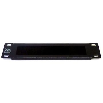 10" 1U Brush Cable Management Bar