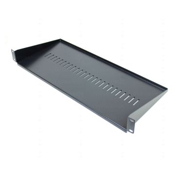 19" 200mm Universal Front-Mount Shelf