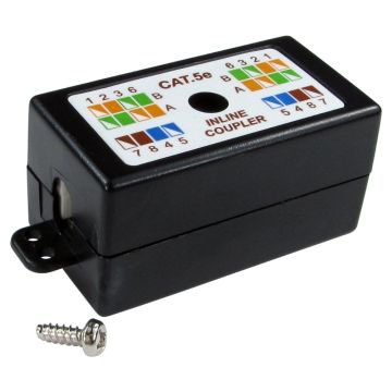 Cat5e IDC Inline Punchdown Coupler
