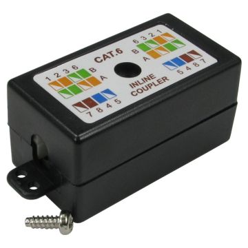 Cat6 IDC Inline Punchdown Coupler