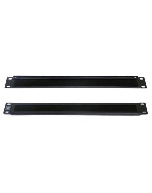 19" 1U Brush Cable Management Bar