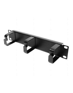 10" 1U 3 Ring Cable Management Bar