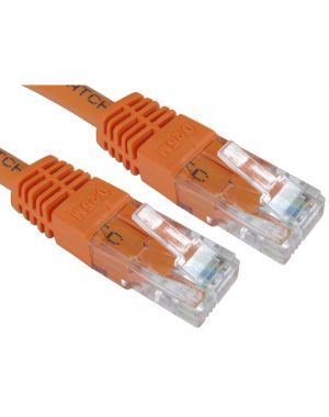 Cat 6 Premium Copper Ethernet Cables - 2 Metres - Orange