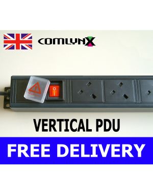 Power Distribution Unit 4 Way Vertical UK PDU